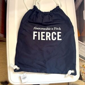 NWT Abercrombie & Fitch FIERCE nylon two strap bag